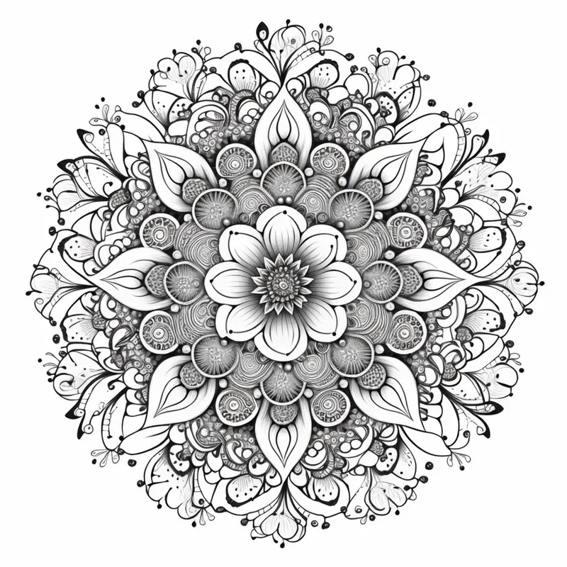 Mandala Coloring Pages