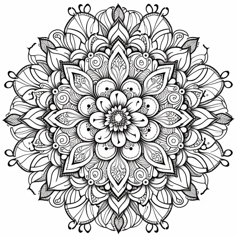 Mandala Coloring Pages