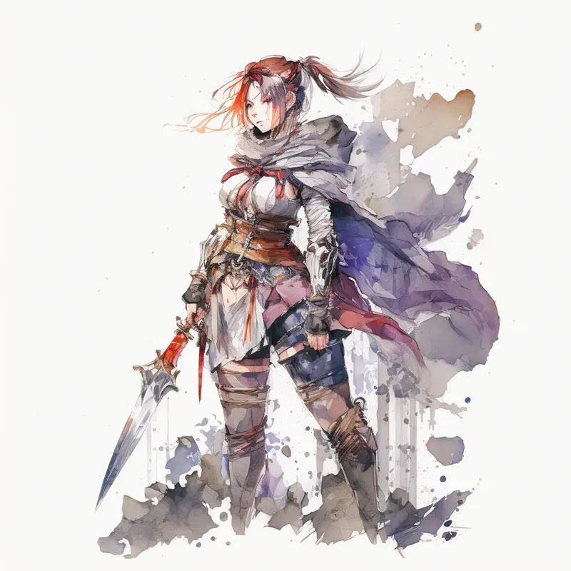 Watercolor Art - Jrpgs