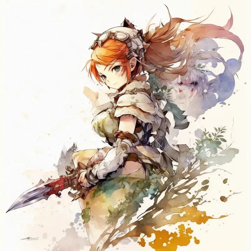 Watercolor Art - Jrpgs