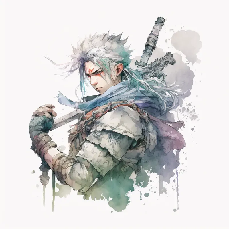 Watercolor Art - Jrpgs