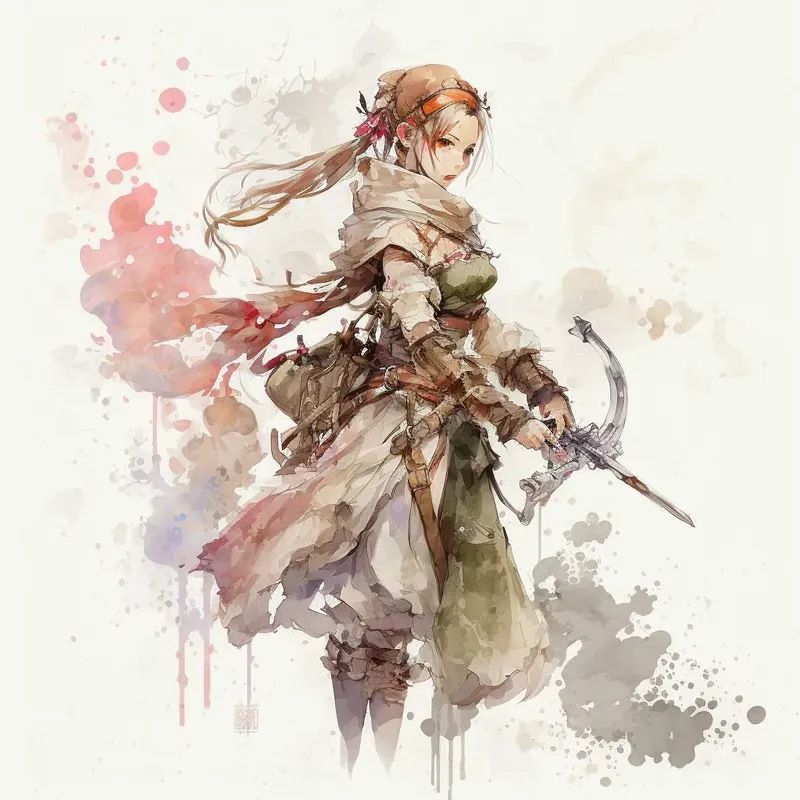 Watercolor Art - Jrpgs