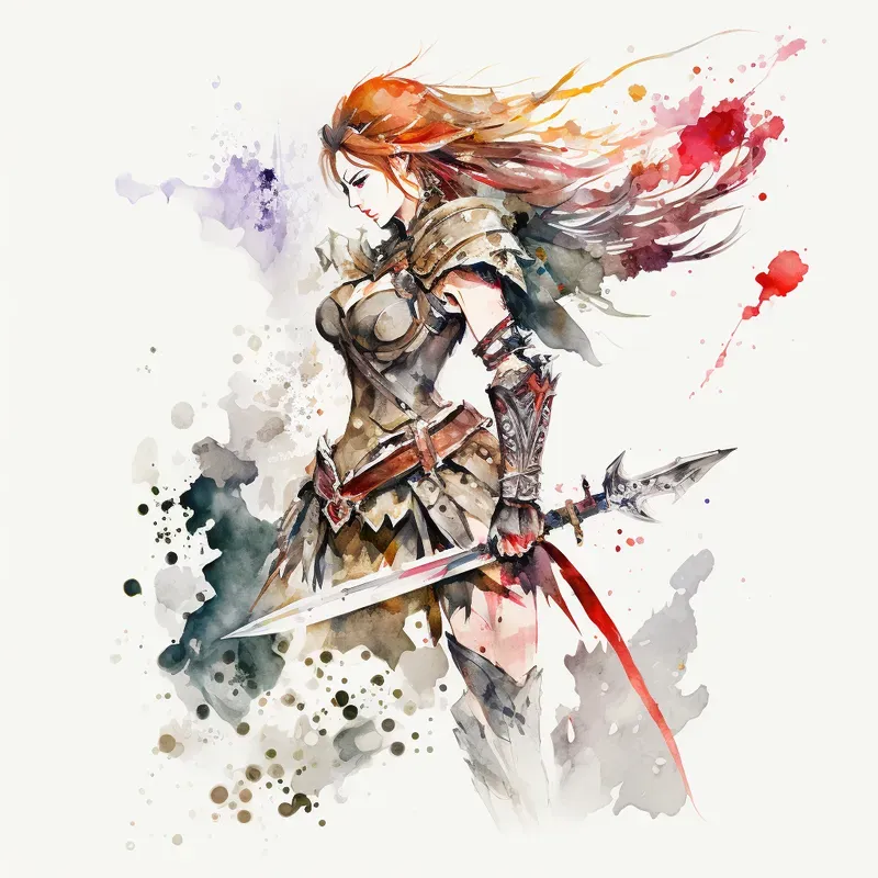 Watercolor Art - Jrpgs