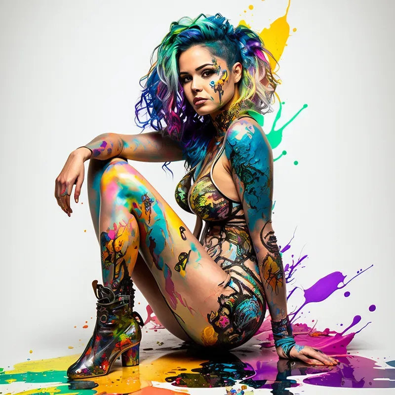 Colorful Women Illustrations