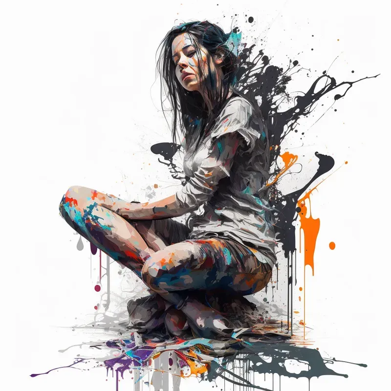 Colorful Women Illustrations