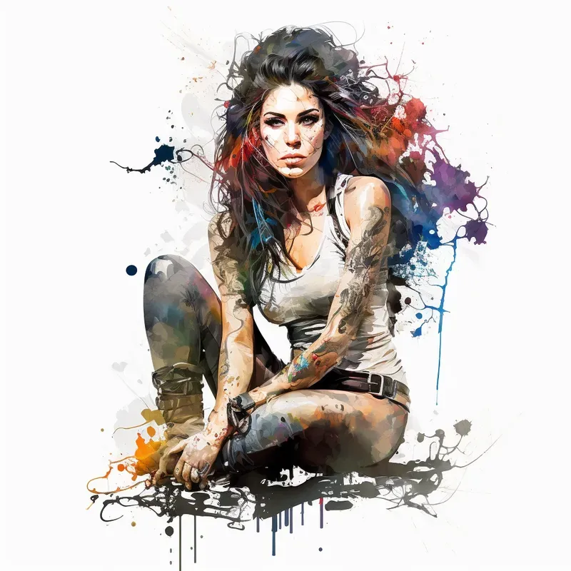 Colorful Women Illustrations