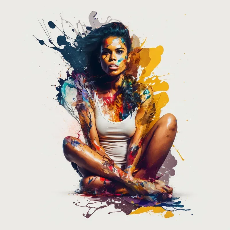 Colorful Women Illustrations
