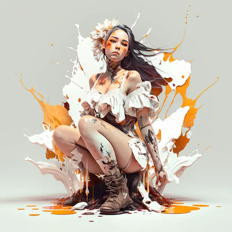 Colorful Women Illustrations