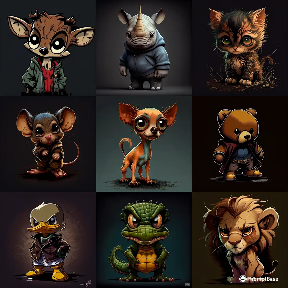 Chibi Cute Animals