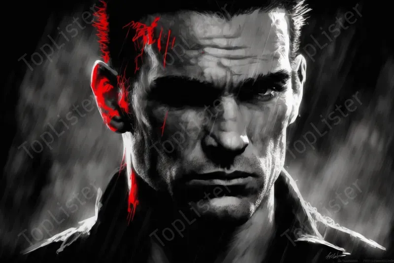 Sin City Inspired Art