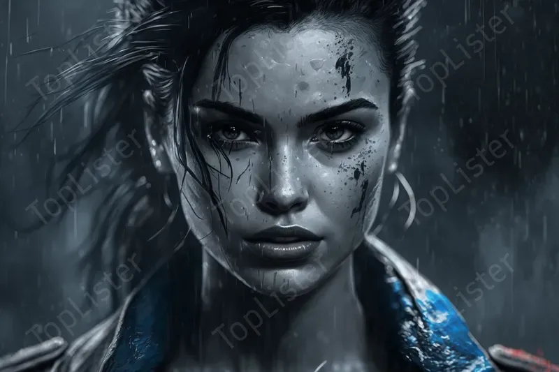 Sin City Inspired Art