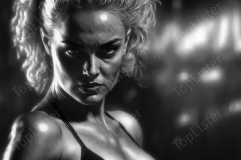 Sin City Inspired Art