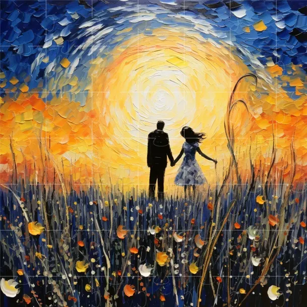 Vincent Van Gogh Digital Art Style