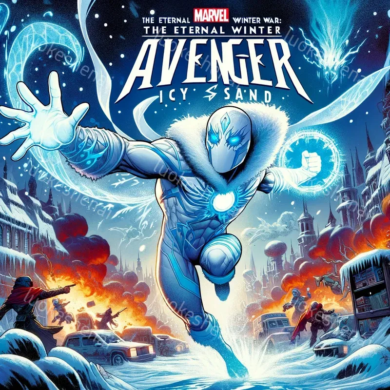 Color Vibrant Heroes Comic Book Covers