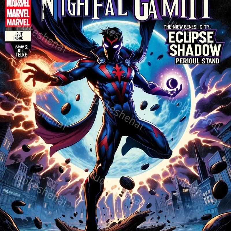 Color Vibrant Heroes Comic Book Covers