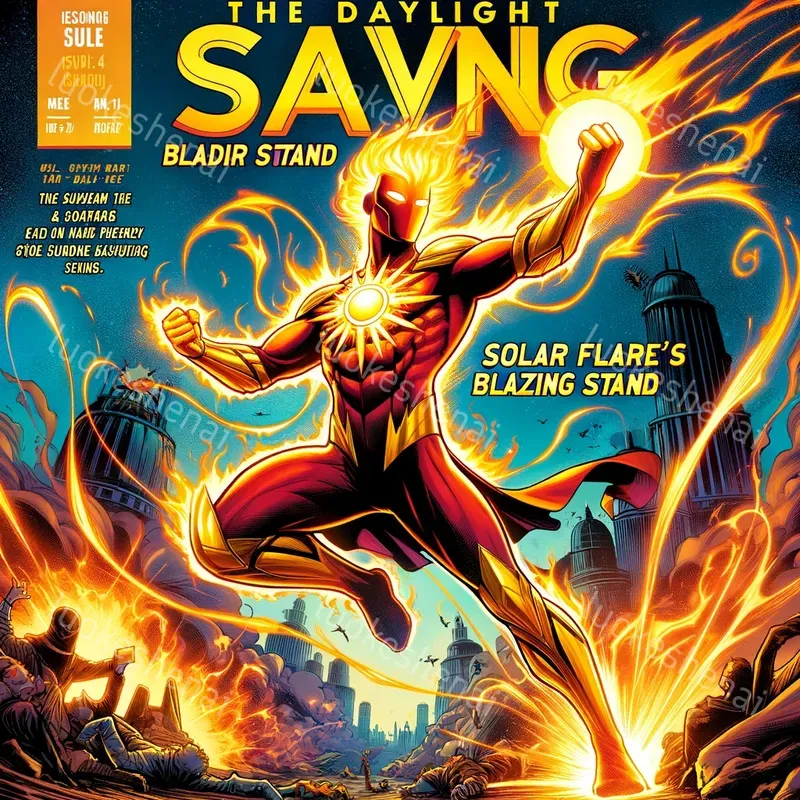 Color Vibrant Heroes Comic Book Covers