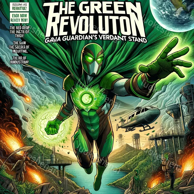 Color Vibrant Heroes Comic Book Covers