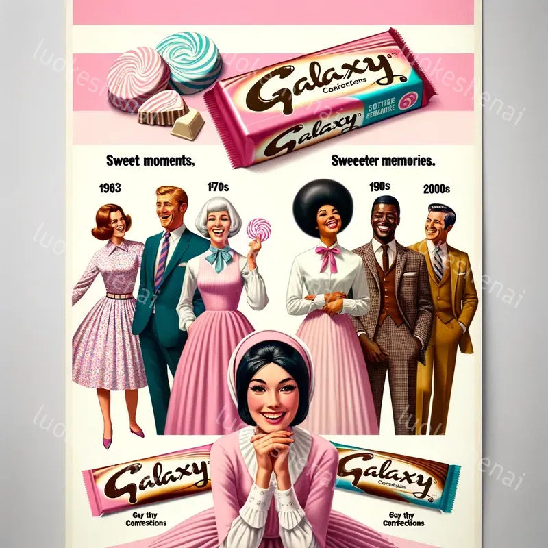 Vintage Style Advertising Poster Art
