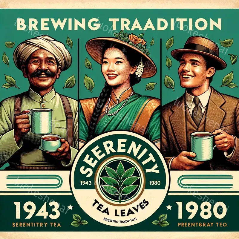 Vintage Style Advertising Poster Art