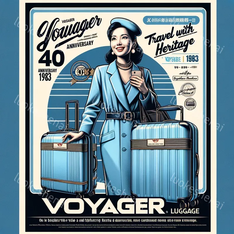 Vintage Style Advertising Poster Art