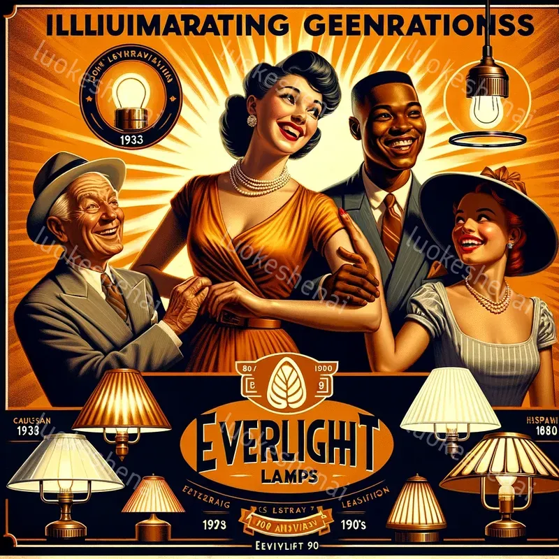 Vintage Style Advertising Poster Art