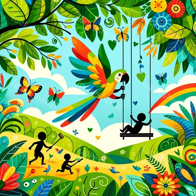 Simple Line Art Childrens Drawings