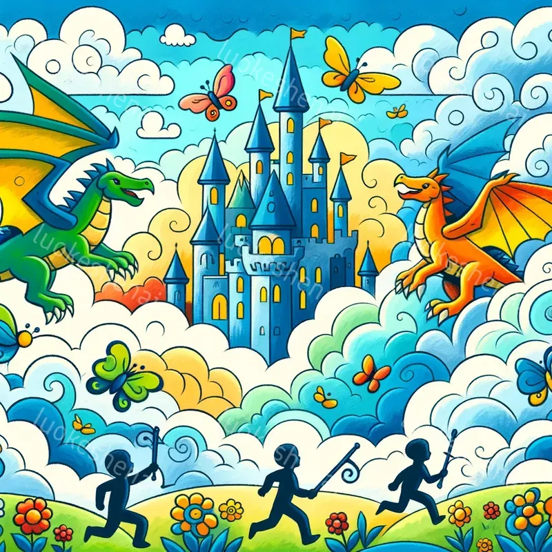 Simple Line Art Childrens Drawings