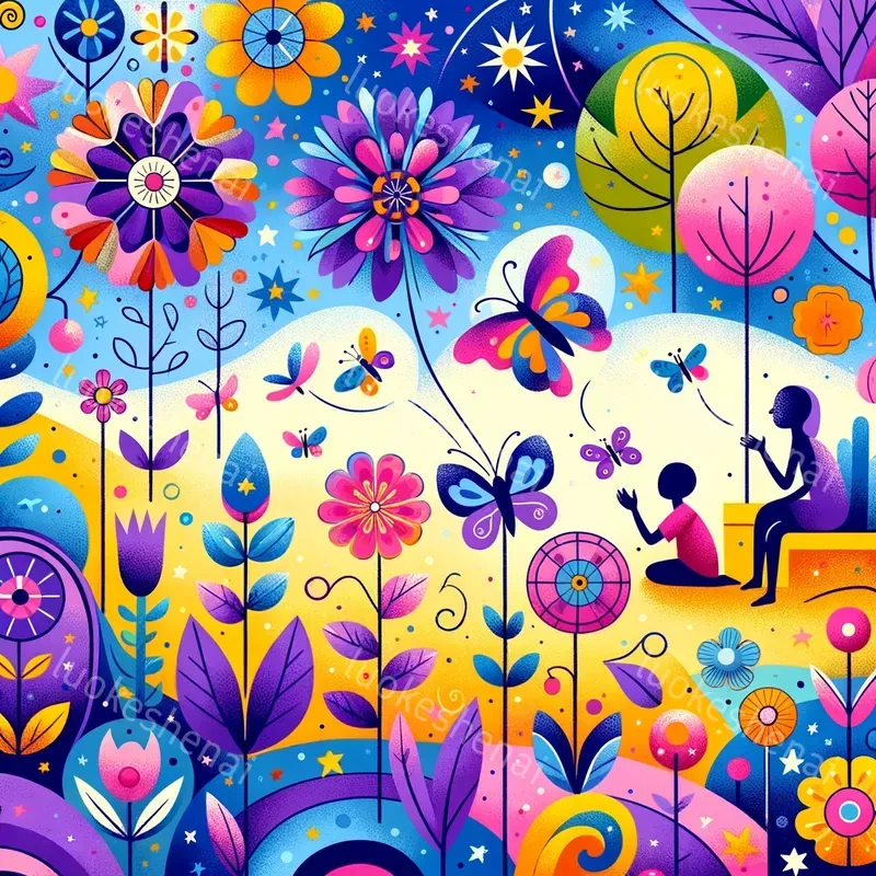 Simple Line Art Childrens Drawings