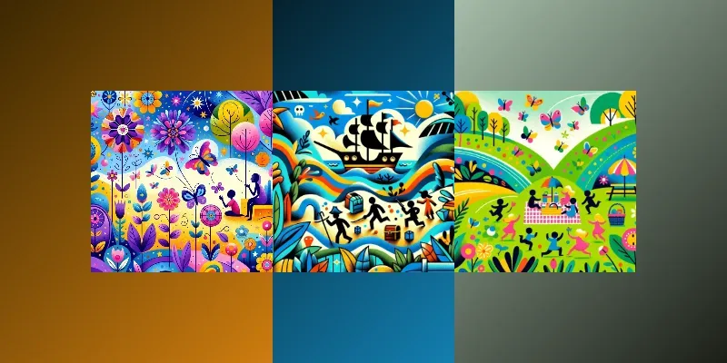 Simple Line Art Childrens Drawings generated by undefined