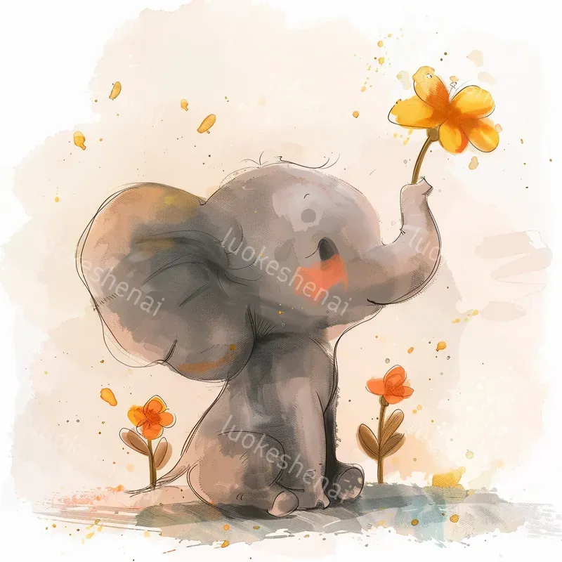 Super Cute Animal Kindergarten Art