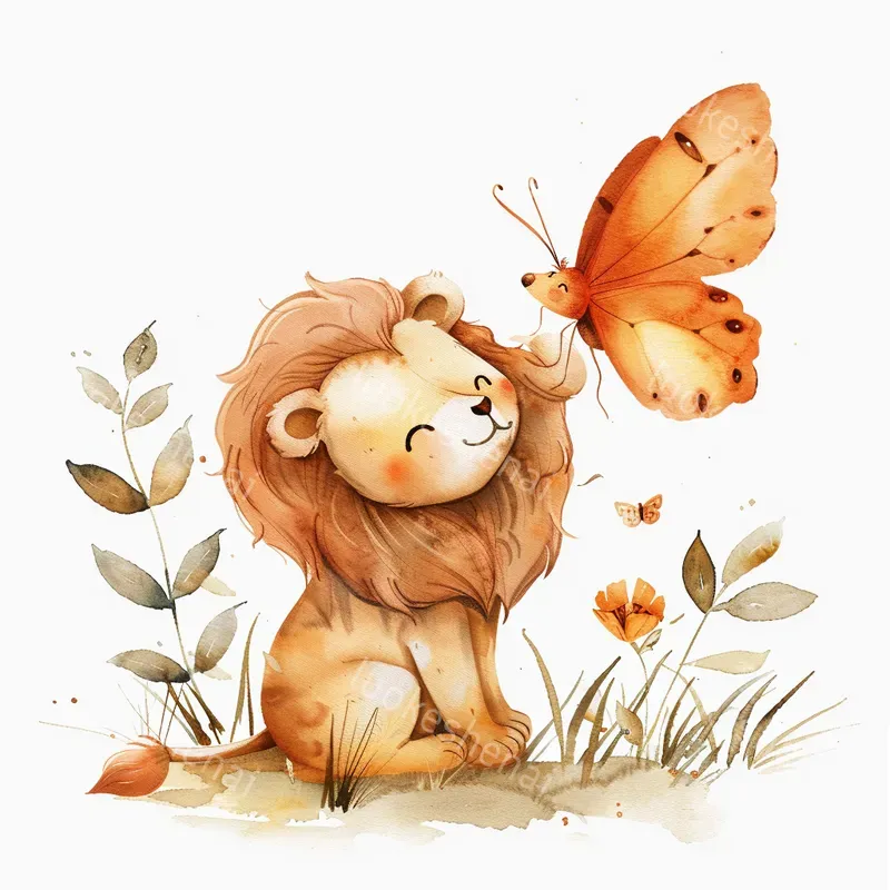 Super Cute Animal Kindergarten Art