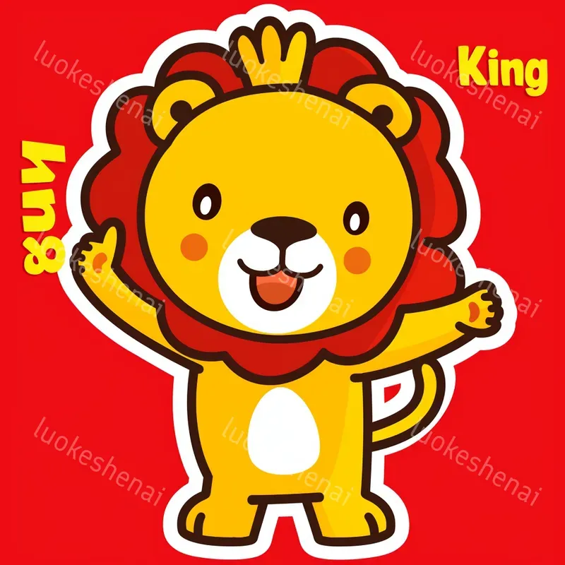 Cartoon Animals Simple Drawing Style