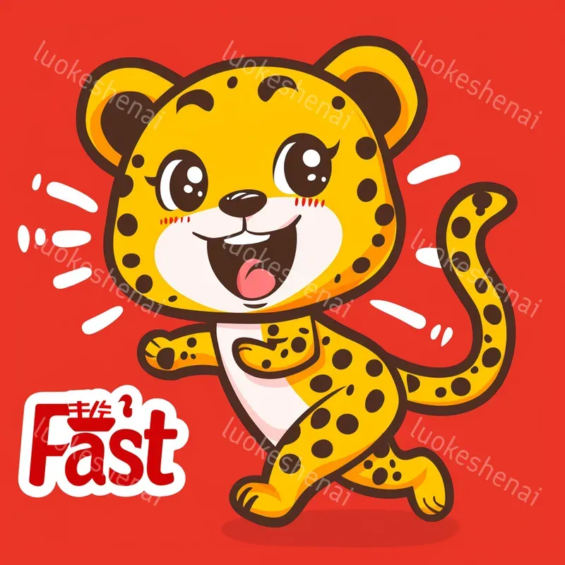 Cartoon Animals Simple Drawing Style