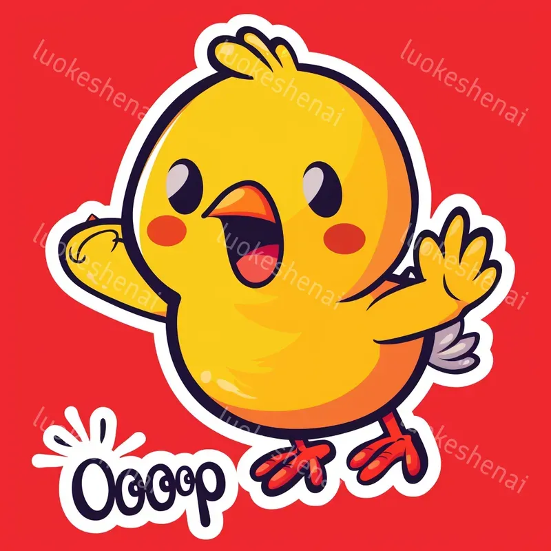 Cartoon Animals Simple Drawing Style