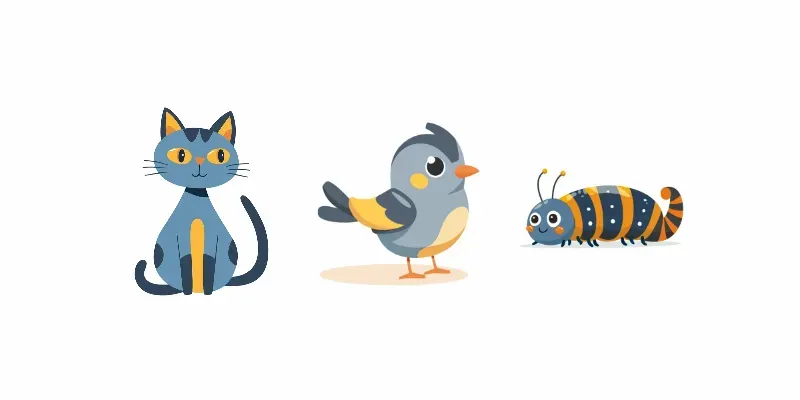 Simple Animal Vector Style generated by undefined