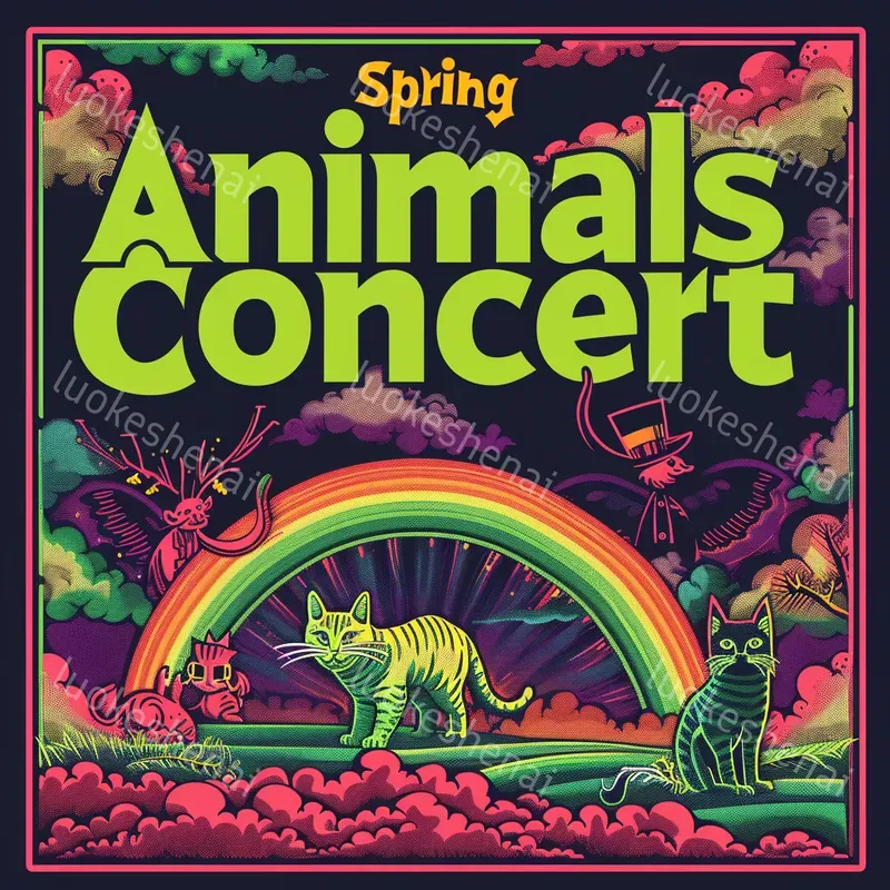 Psychedelic Animals Concert Posters