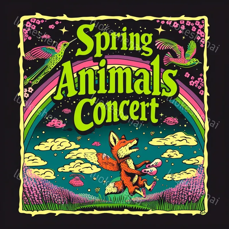 Psychedelic Animals Concert Posters