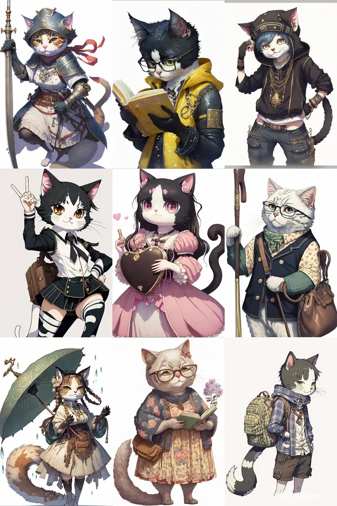 Human-like Cats In Everyday Human Life Cat Jobs