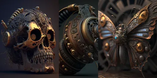 Steampunk Gothic Vibes generated by midjourney