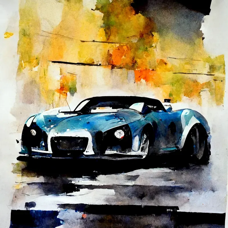 Spooky Watercolor Style