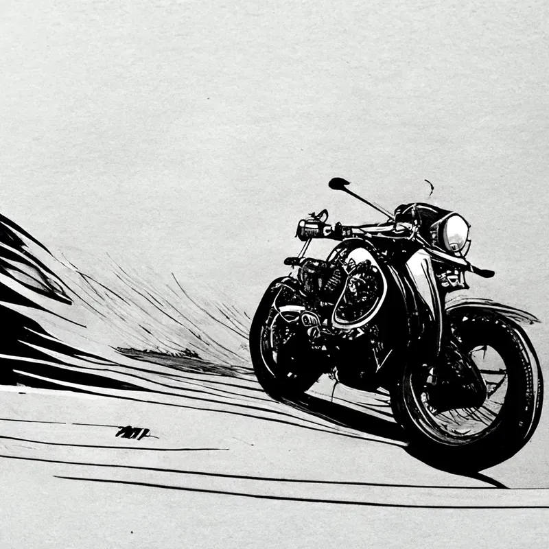 Black Ink Graphic Novel Illustrations