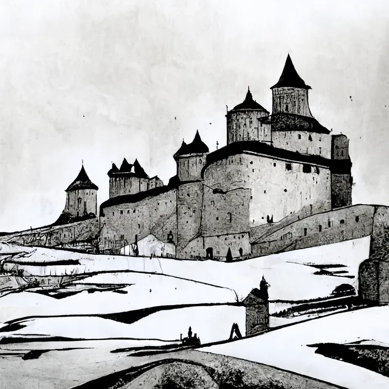 Black Ink Graphic Novel Illustrations