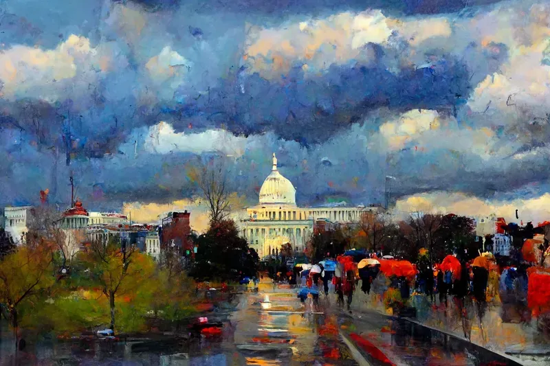 Edgy Modern Impressionist Landscapes and Cityscapes