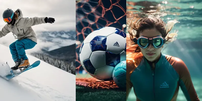 Highspeed Sports Photographs generated by undefined