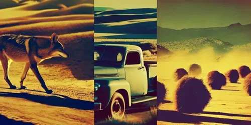 Vintage Retro Posters generated by midjourney