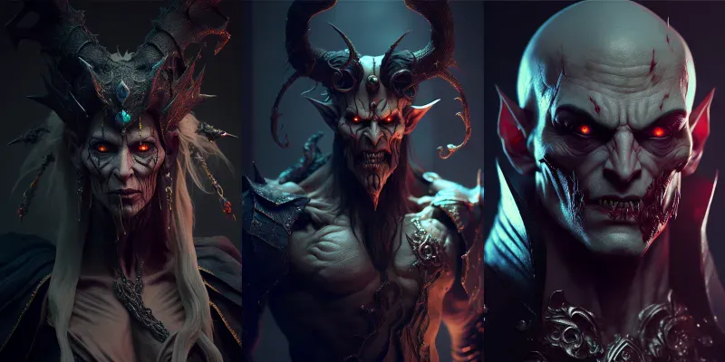 Scary Demons generated by undefined