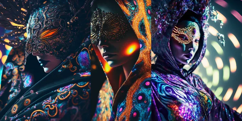 Cybernetic Future Cult Characters generated by undefined