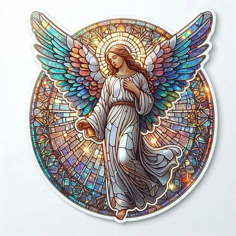 Glitter Vintage Mosaic Stickers