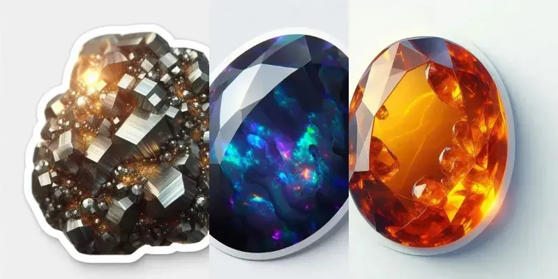 Gemstone Stickers generated by undefined
