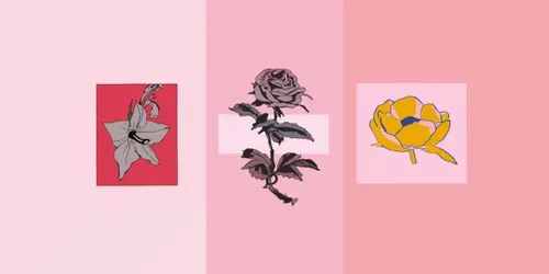 Flower Screenprints generated by dalle